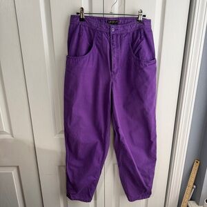 Esprit sport purple vintage pants